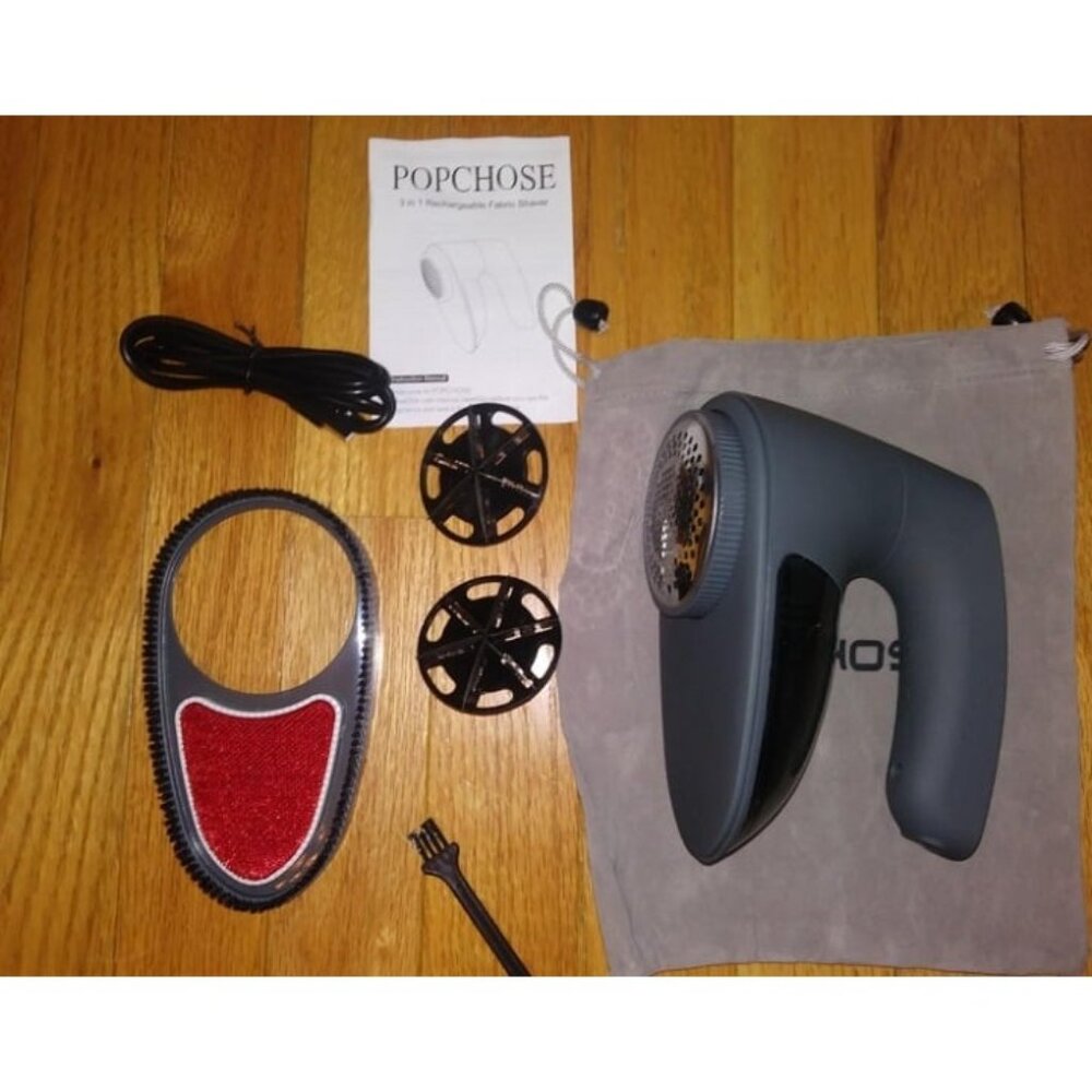 New Fabric Shaver, Rechargeable Lint Remover Defuzzer Sweater Shaver, Fuzz Remov